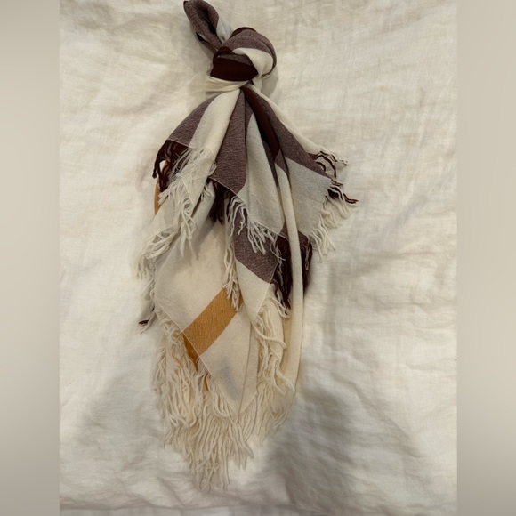 Burberry Check Deluxe Square Scarf - Picture 2 of 2